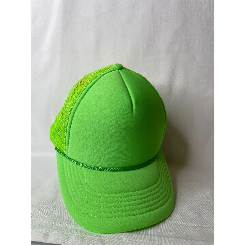 Casual Visor Plain Green One Size Snapback Adjustable Hat